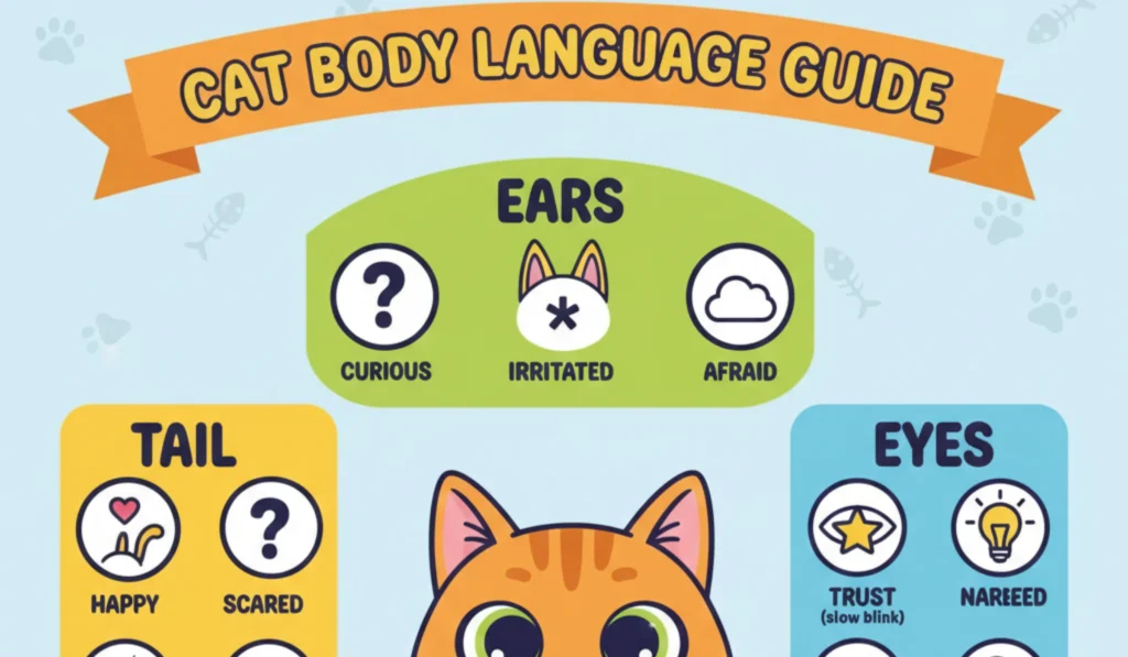 understand cat body language for training