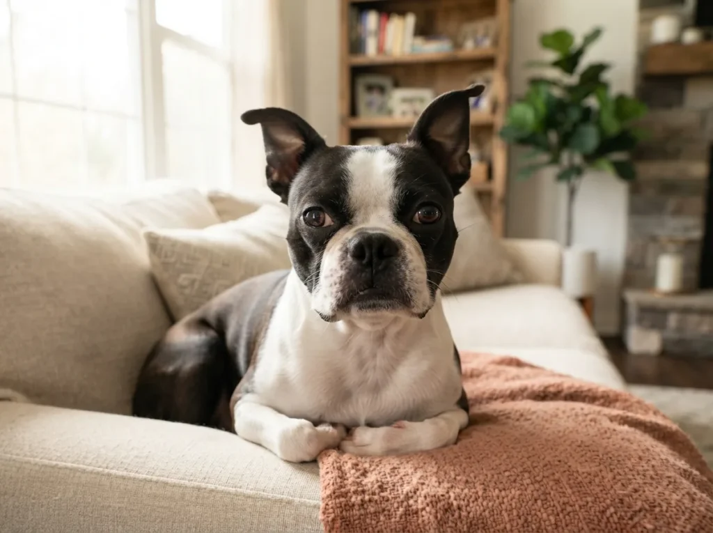 Best Dogs for Busy Owners in USA: 8 Low-Maintenance Breeds boston terrier best dogs for busy owners in usa