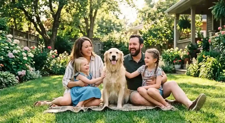 top ten most popular pets in the United States dog with family